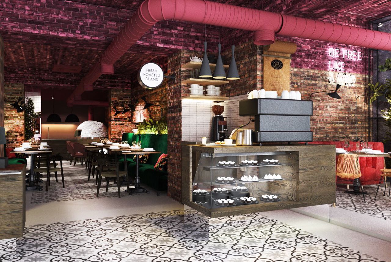 Ömer Bey Kiev Cafe Projesi