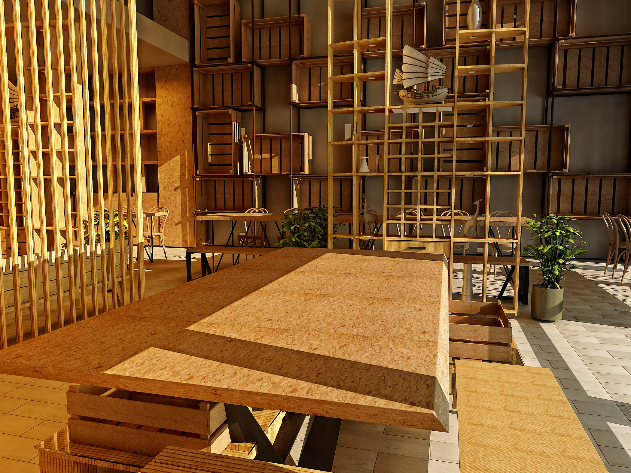 Vahap Bey Naturel Cafe Projesi